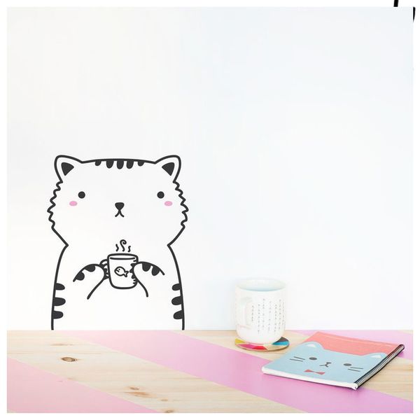 cartoon cute cat bear wall sticker children's room wall sticker home living room bedroom kindergarten decoration
cartoon cute cat bear wall sticker children's room wall sticker home living room bedroom kindergarten decoration
