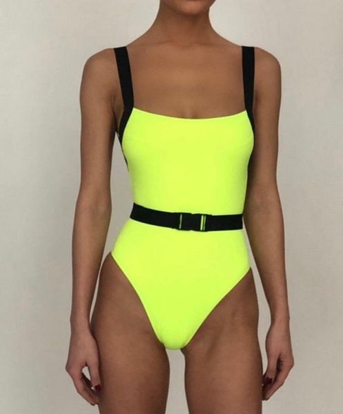 neon yellow belt buckle one piece swimsuit swimwear women bikini 2020 summer monokini high cut bathing suit women bathers
neon yellow belt buckle one piece swimsuit swimwear women bikini 2020 summer monokini high cut bathing suit women bathers