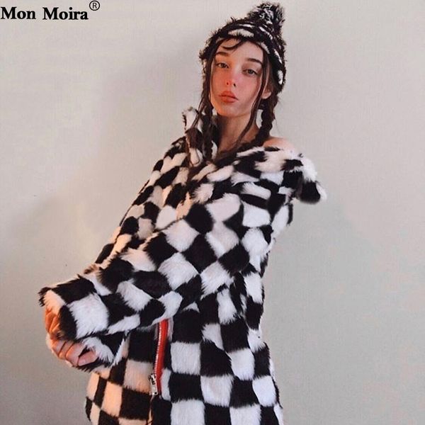 winter oversized thick warm faux fur coats women high street brand zipper plaid fur coats and jackets ladies faux cwf0160-5, Black
winter oversized thick warm faux fur coats women high street brand zipper plaid fur coats and jackets ladies faux cwf0160-5, Black