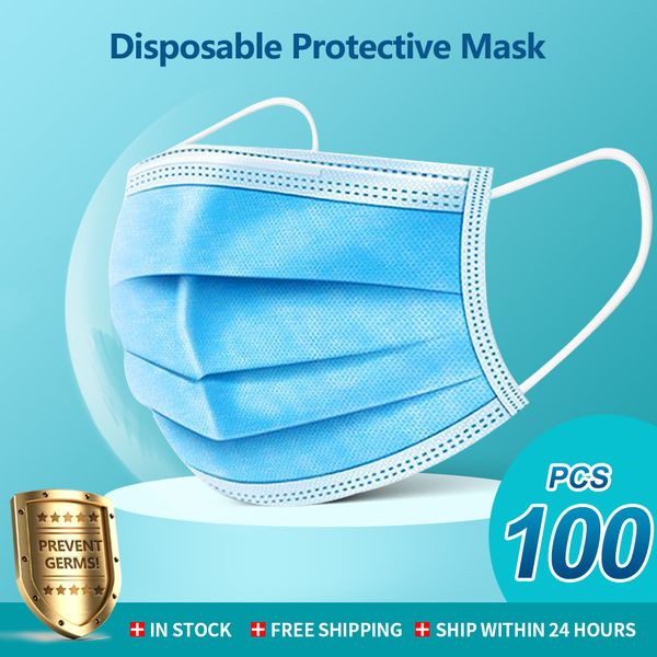 100pcs face mask disposable 3 ply mouth mask filter non-wove breathable anti pollution dust protective masks
100pcs face mask disposable 3 ply mouth mask filter non-wove breathable anti pollution dust protective masks