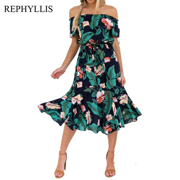 rephyllis ladies casual strapless green printing off shoulder short sleeve dress women boho summer beach midi dress, Black;gray
rephyllis ladies casual strapless green printing off shoulder short sleeve dress women boho summer beach midi dress, Black;gray