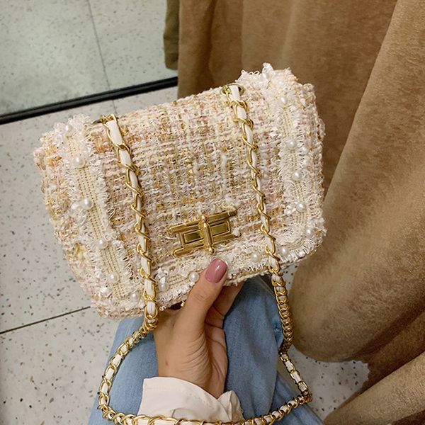 2019 winter new female messenger bag tote wool pearl women's designer handbag ladies chain shoulder crossbody bag sac main#h25
2019 winter new female messenger bag tote wool pearl women's designer handbag ladies chain shoulder crossbody bag sac main#h25