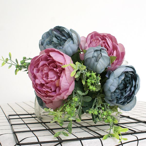 simulation silk peony artificial flower bouquet family party living room home decoration spring wedding decoration wall fake flower wreath
simulation silk peony artificial flower bouquet family party living room home decoration spring wedding decoration wall fake flower wreath