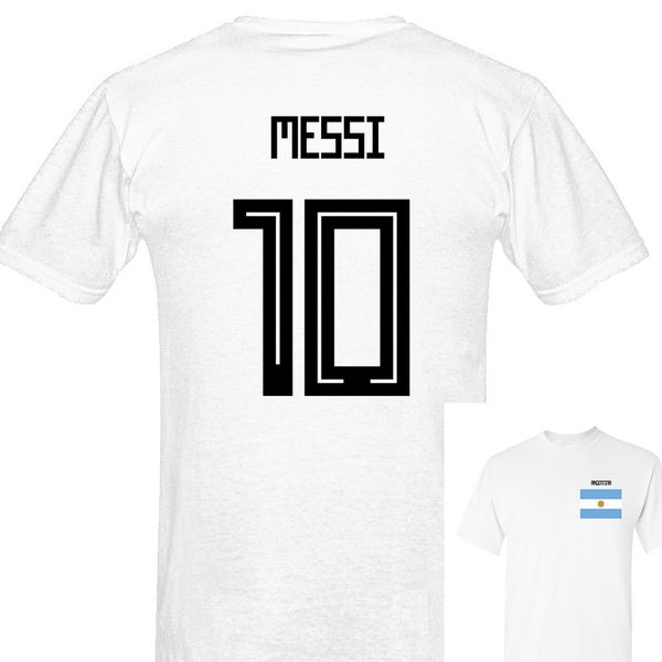2018 argentina messi number 10 russia world match cup 10 colors t shirt mens fans footballer short sleeve tee cartoon, White;black
2018 argentina messi number 10 russia world match cup 10 colors t shirt mens fans footballer short sleeve tee cartoon, White;black