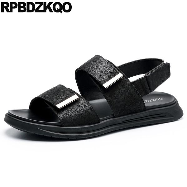 genuine leather designer shoes men strap breathable flat 2019 black summer casual soft italian sandals fashion
genuine leather designer shoes men strap breathable flat 2019 black summer casual soft italian sandals fashion