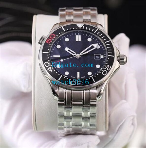 men's luxury watches 41mm automatic 007 50th anniversary model 85908431 21230412001005 rubber steel bracelet fashion men wristwatches, Slivery;brown
men's luxury watches 41mm automatic 007 50th anniversary model 85908431 21230412001005 rubber steel bracelet fashion men wristwatches, Slivery;brown