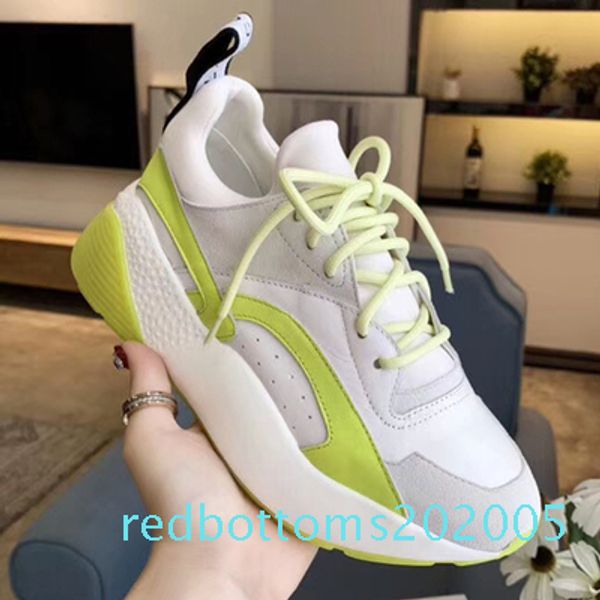 perfect official quality shoes designer new luxury eclypse stella platform sneakers fashion mccartney womens comfortable shoes r05, Black