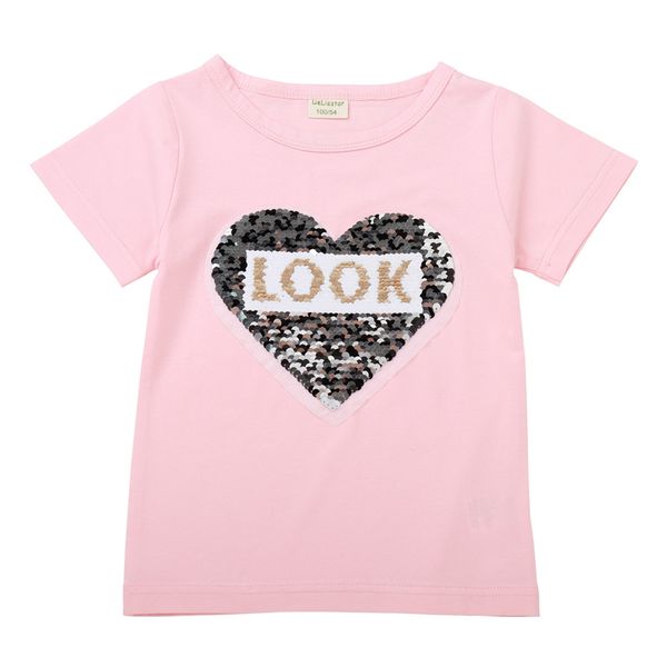girls tshirt summer 2019 kids sequins t shirt cotton cartoon color changing shirts summer teen clothes for 2-8y children clothes, Blue
girls tshirt summer 2019 kids sequins t shirt cotton cartoon color changing shirts summer teen clothes for 2-8y children clothes, Blue