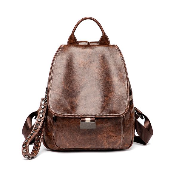 women backpack designer pu leather shoulder bag fashion girl school bags large capacity backpacks travel mochila
women backpack designer pu leather shoulder bag fashion girl school bags large capacity backpacks travel mochila