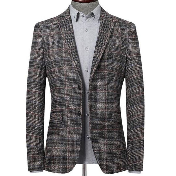 men's blazer striped jacket elbow patch blazer tweed blazers coat business casual overcoat, White;black
men's blazer striped jacket elbow patch blazer tweed blazers coat business casual overcoat, White;black