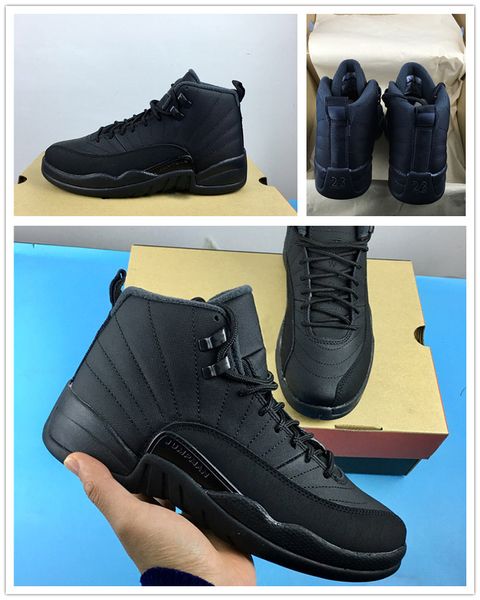 Good Quality 12 12s WNTR Winterized Triple Black Basketball Shoes Men Black Anthracite Trainers Chaussure Cheap for Sale with box
Good Quality 12 12s WNTR Winterized Triple Black Basketball Shoes Men Black Anthracite Trainers Chaussure Cheap for Sale with box