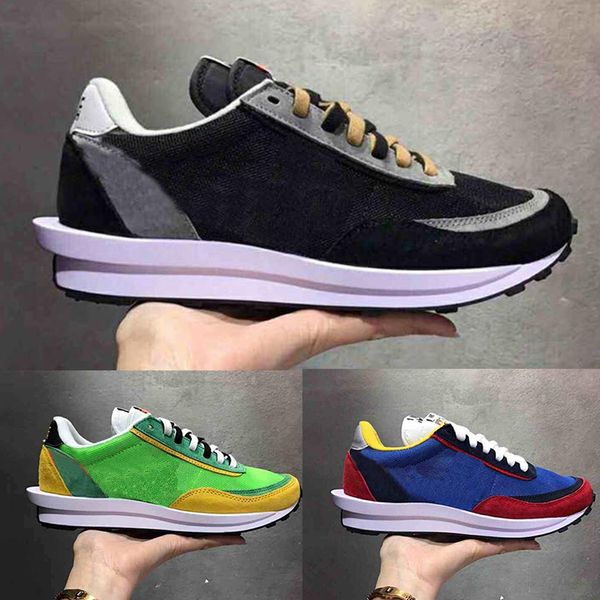 sacai ldv вафельный рассвет спортивная обувь для мужской спортивной обуви тренер высокого качества женщин черного sneaker дизайнер обуви eu3, Black
sacai ldv вафельный рассвет спортивная обувь для мужской спортивной обуви тренер высокого качества женщин черного sneaker дизайнер обуви eu3, Black