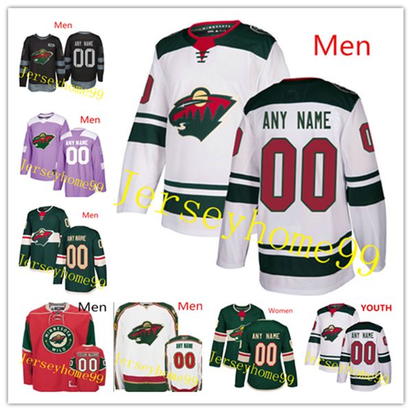 Custom Minnesota Wild Jersey Matt Dumba Zucker Jared Spurgeon Greenway Fehr Brodin Granlund Parise Suter Staal Koivu Hockey Jerseys
Custom Minnesota Wild Jersey Matt Dumba Zucker Jared Spurgeon Greenway Fehr Brodin Granlund Parise Suter Staal Koivu Hockey Jerseys