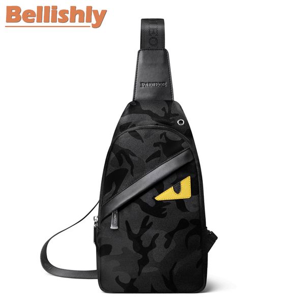 bellishly 2019 men's camouflage chest bag bugs male leisure sport shoulder crossbody back bags man work travel messenger bolso
bellishly 2019 men's camouflage chest bag bugs male leisure sport shoulder crossbody back bags man work travel messenger bolso