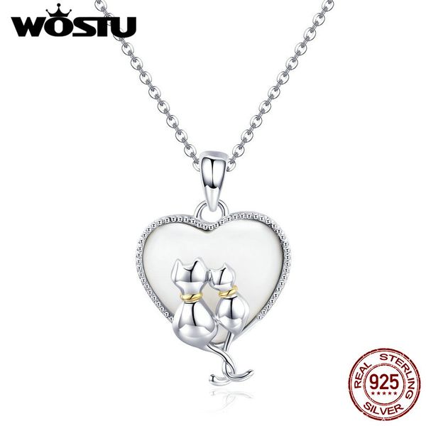 wostu romantic 925 sterling silver the cat lover shell pendant necklace for women female fashion brand jewelry gift cqn297
wostu romantic 925 sterling silver the cat lover shell pendant necklace for women female fashion brand jewelry gift cqn297