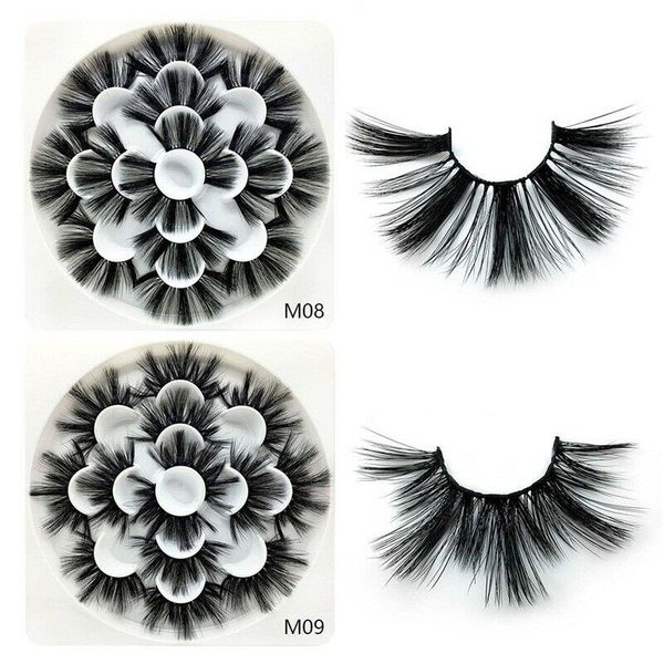 natural 3d mink hair false eyelashes 25mm long lashes extension thick wispy fluffy handmade eye makeup tools drop ship 7 pairs
natural 3d mink hair false eyelashes 25mm long lashes extension thick wispy fluffy handmade eye makeup tools drop ship 7 pairs