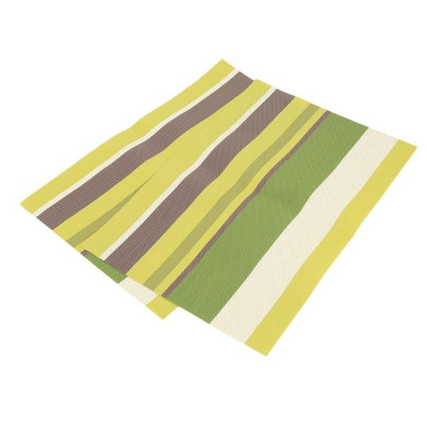 2pcs нашивки пвх теплоизоляция таблица mat водонепроницаемый anti-skid обеденный стол placemats пот кубок мат для кухни аксессуары
2pcs нашивки пвх теплоизоляция таблица mat водонепроницаемый anti-skid обеденный стол placemats пот кубок мат для кухни аксессуары