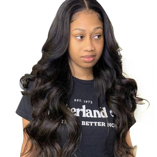 body wave 250% density 360 lace frontal wig with baby hair natural human hair full lace wig 26 inch, Black
body wave 250% density 360 lace frontal wig with baby hair natural human hair full lace wig 26 inch, Black