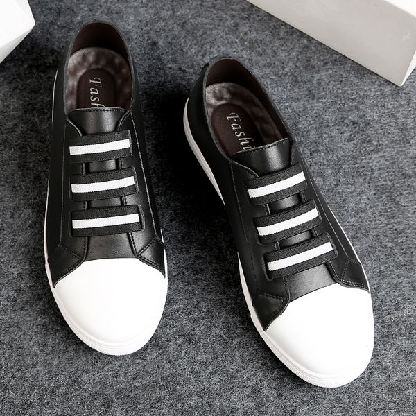 size 37~46 full grain leather men shoes 2018 fashion comfortable sneakers men casual shoes #ab1801, Black
size 37~46 full grain leather men shoes 2018 fashion comfortable sneakers men casual shoes #ab1801, Black