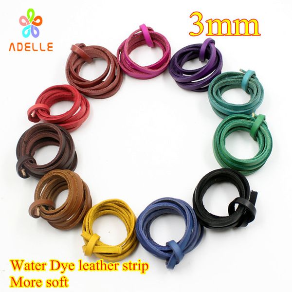11 tan colors 100% geniune flat leather cord/strips water dye 3mm*2mm more soft diy necklace thong jewellery 15m, Black;white
11 tan colors 100% geniune flat leather cord/strips water dye 3mm*2mm more soft diy necklace thong jewellery 15m, Black;white