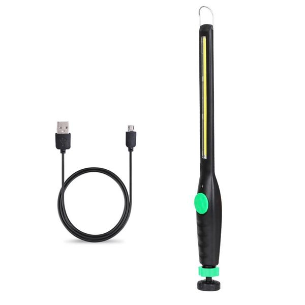 camping picnic cob led slim work light inspection lamp torch useful