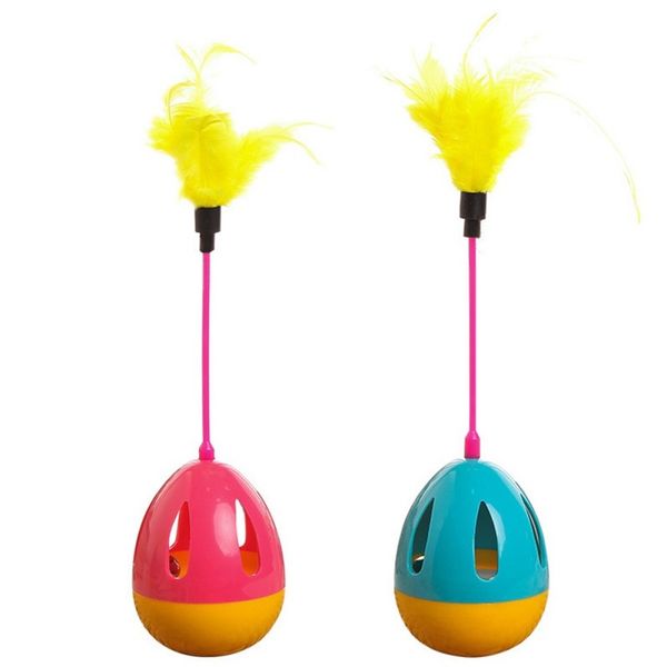 interactive funny pet cat toys tumbler ball toy funny teaser wobble toy with color feather other cat supplies
interactive funny pet cat toys tumbler ball toy funny teaser wobble toy with color feather other cat supplies