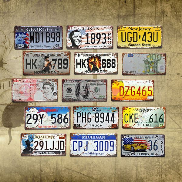 car license metal plate car number tin signs bar pub cafe decor metal sign garage painting art plaque poster jk2006kd
car license metal plate car number tin signs bar pub cafe decor metal sign garage painting art plaque poster jk2006kd