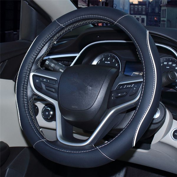 universal 38cm steering wheel cover car handle cover 15inch car decoration general faux leather accessories
universal 38cm steering wheel cover car handle cover 15inch car decoration general faux leather accessories