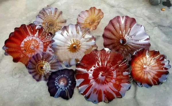 luxury flower plates style handmade murano glass wall plates brown color decorative glass plate wall art
luxury flower plates style handmade murano glass wall plates brown color decorative glass plate wall art