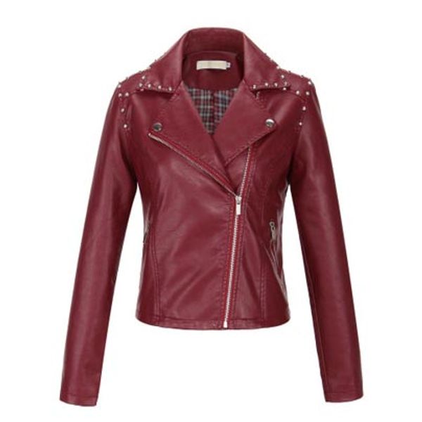 womens designer jackets womens leather coats ladys brand girls punk style jacket casual coat 2020 new fashion trend spring, Black;brown
womens designer jackets womens leather coats ladys brand girls punk style jacket casual coat 2020 new fashion trend spring, Black;brown