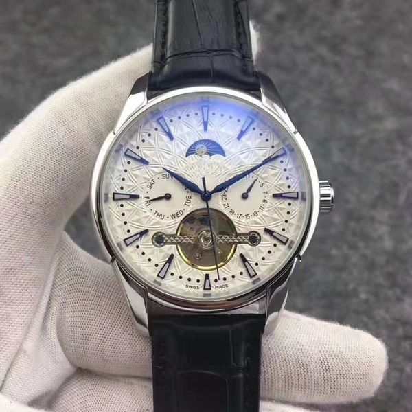 men's fashion luxury watch tourbillon automatic mechanical men's watch sports military brand watch designer quality watches, Slivery;brown
men's fashion luxury watch tourbillon automatic mechanical men's watch sports military brand watch designer quality watches, Slivery;brown