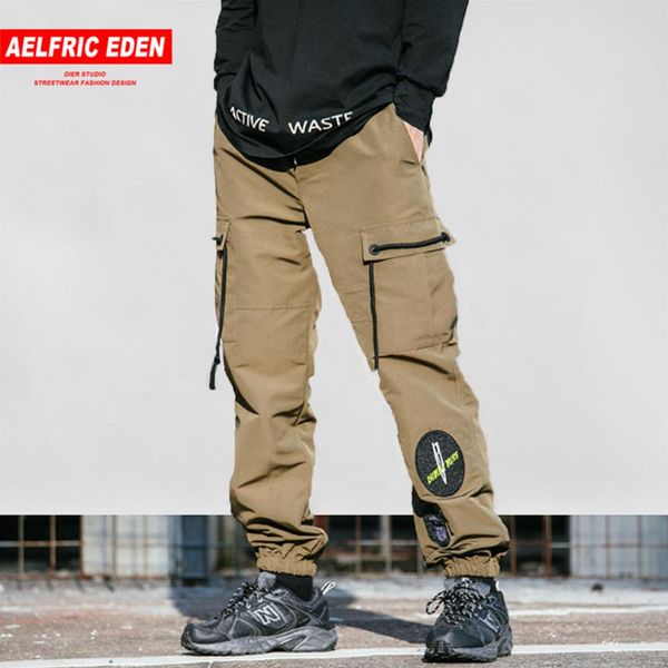aelfric eden harajuku side pocket patchwork cargo harem mans pants casual loose trousers hip hop male joggers pants streetwear, Black
aelfric eden harajuku side pocket patchwork cargo harem mans pants casual loose trousers hip hop male joggers pants streetwear, Black