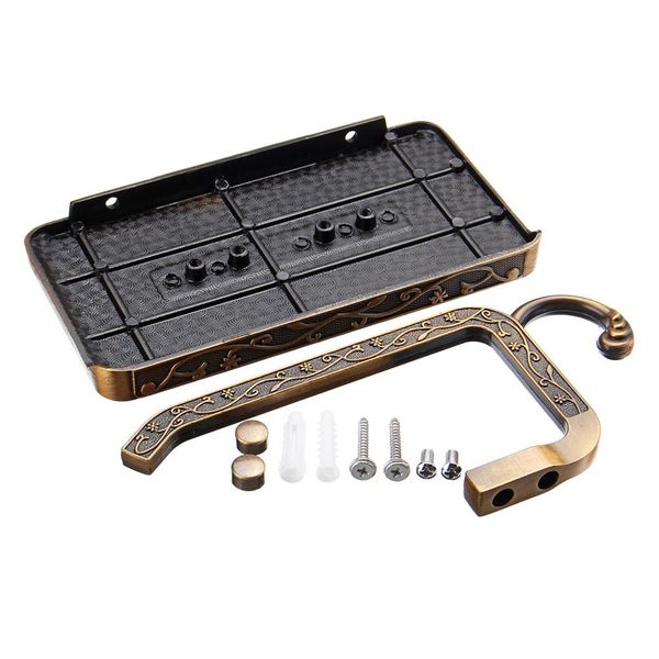 antique carved zinc alloy wall mounted toilet roll tissue holder stand mobile phone holder with shelf bathroom towel rack paper
antique carved zinc alloy wall mounted toilet roll tissue holder stand mobile phone holder with shelf bathroom towel rack paper