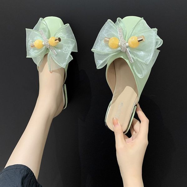 butterfly-knot cover toe big size mules for women 2020 shoes low ladies' slippers square flat basic slides pu rubber low shoes, Black
butterfly-knot cover toe big size mules for women 2020 shoes low ladies' slippers square flat basic slides pu rubber low shoes, Black