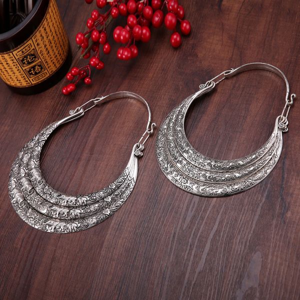 necklaces & pendants bohemia tassels miao necklace retro yunnan ethnic exaggeration three layers miao silver manual collar
necklaces & pendants bohemia tassels miao necklace retro yunnan ethnic exaggeration three layers miao silver manual collar
