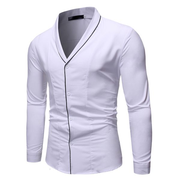 male informal autumn shirts new fashion long sleeve long sleeve shirts leisure style commercial in 2019, White;black
male informal autumn shirts new fashion long sleeve long sleeve shirts leisure style commercial in 2019, White;black