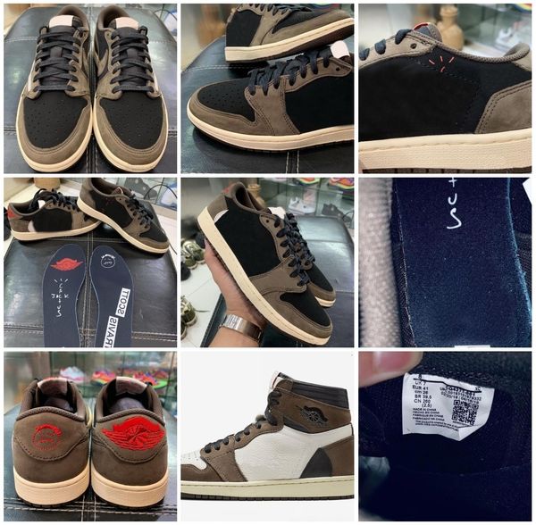 2019 authentic travis 1 low og sp ts cq4277-001 1s brown suede black basketball shoes sports sneakers with original box
2019 authentic travis 1 low og sp ts cq4277-001 1s brown suede black basketball shoes sports sneakers with original box