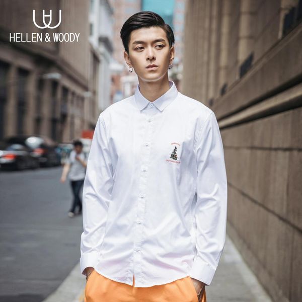 hw autumn new mens shirt gradient printing long sleeve shirt casual slim fit men's casual fashion, White;black
hw autumn new mens shirt gradient printing long sleeve shirt casual slim fit men's casual fashion, White;black
