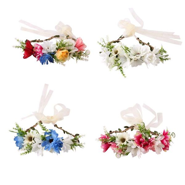 baby girls flower headband floral headwear apparel wreath pgraphy prop party gift no.5, Slivery;white
baby girls flower headband floral headwear apparel wreath pgraphy prop party gift no.5, Slivery;white