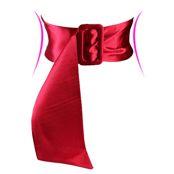 fashion summer long women's dress belt silks satins cummerbund wide cloth tape body shaped corset belts riem dames, Black;brown
fashion summer long women's dress belt silks satins cummerbund wide cloth tape body shaped corset belts riem dames, Black;brown