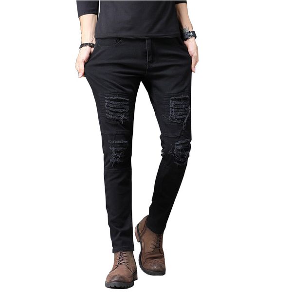men's jeans moruancle mens skinny destroyed pants with holes streetwear ripped denim trousers distressed stretch plus size, Blue
men's jeans moruancle mens skinny destroyed pants with holes streetwear ripped denim trousers distressed stretch plus size, Blue