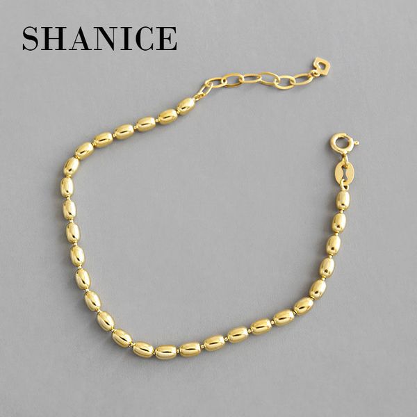 shanice cool 100% 925 sterling silver women bracelets ins niche geometric oval beads beading men women jewelry punk gift, Golden;silver
shanice cool 100% 925 sterling silver women bracelets ins niche geometric oval beads beading men women jewelry punk gift, Golden;silver