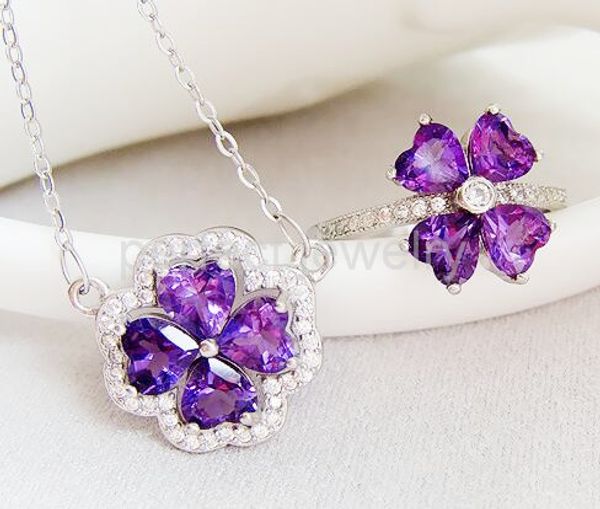 amethyst jewelry set 925 sterling silver natural real amethyst set include 1pc ring,1pc necklace 0.45ct*8pcs gems #xy16031103, Black
amethyst jewelry set 925 sterling silver natural real amethyst set include 1pc ring,1pc necklace 0.45ct*8pcs gems #xy16031103, Black
