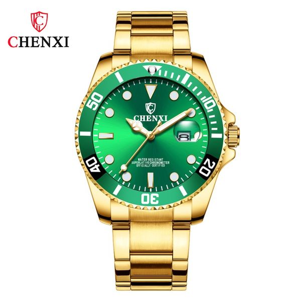 chenxi luxury silver men watches green color stainless steel japan movement waterproof casual business man's sport wrist watches, Slivery;brown
chenxi luxury silver men watches green color stainless steel japan movement waterproof casual business man's sport wrist watches, Slivery;brown