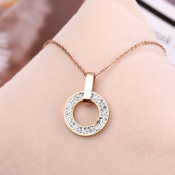 fashion jewelry necklace, rose gold necklace, round titanium steel necklace, don't fade, not allergic, Silver
fashion jewelry necklace, rose gold necklace, round titanium steel necklace, don't fade, not allergic, Silver
