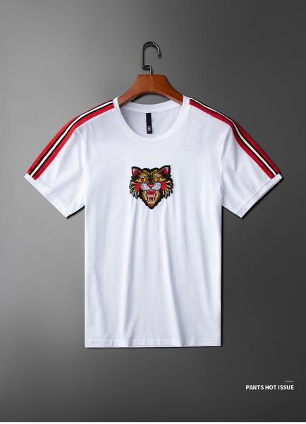 bh03664fashion мужские топы тройники 2020 взлетно-посадочная полоса европейский дизайн короткий принт стиль партии футболки мужская одежда, White;black
bh03664fashion мужские топы тройники 2020 взлетно-посадочная полоса европейский дизайн короткий принт стиль партии футболки мужская одежда, White;black
