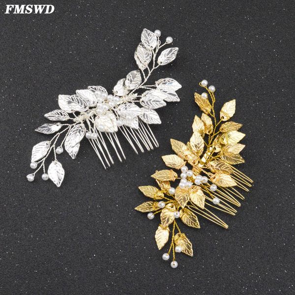 fmswd new gold color leaf pearl head comb невеста gair аксессуары свадебные ювелирные изделия ручной работы head pearl tiara серебряный греб, Golden;white
fmswd new gold color leaf pearl head comb невеста gair аксессуары свадебные ювелирные изделия ручной работы head pearl tiara серебряный греб, Golden;white