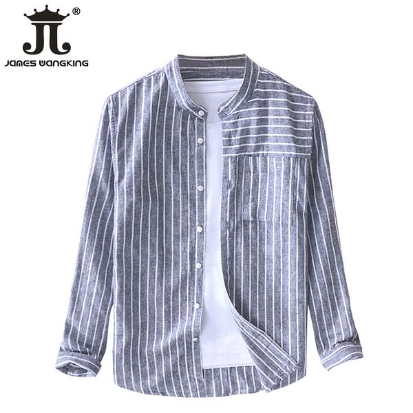 2019 mens vintage linen & cotton breathable striped loose comfy long sleeve casual shirts | size:-xxxl, White;black
2019 mens vintage linen & cotton breathable striped loose comfy long sleeve casual shirts | size:-xxxl, White;black