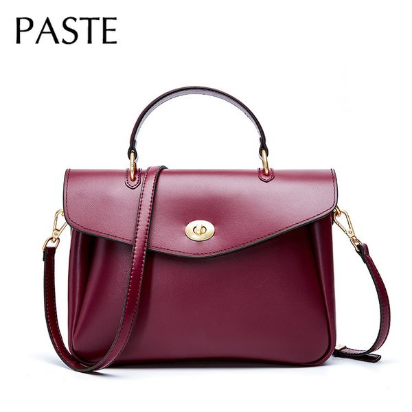 ale vintage satchel bag oil waxing cowhide leather women's flap shoulder bag korean version ladies handbag daily purse
ale vintage satchel bag oil waxing cowhide leather women's flap shoulder bag korean version ladies handbag daily purse