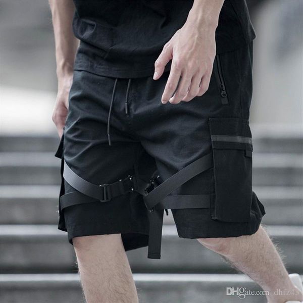 januarysnow men hip hop short joggers streetwear harajuku shorts pockets ribbon summer black tatical military baggy short, White;black
januarysnow men hip hop short joggers streetwear harajuku shorts pockets ribbon summer black tatical military baggy short, White;black